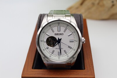 Seiko Selection SCVE049 Automatic with manual winding Open Heart