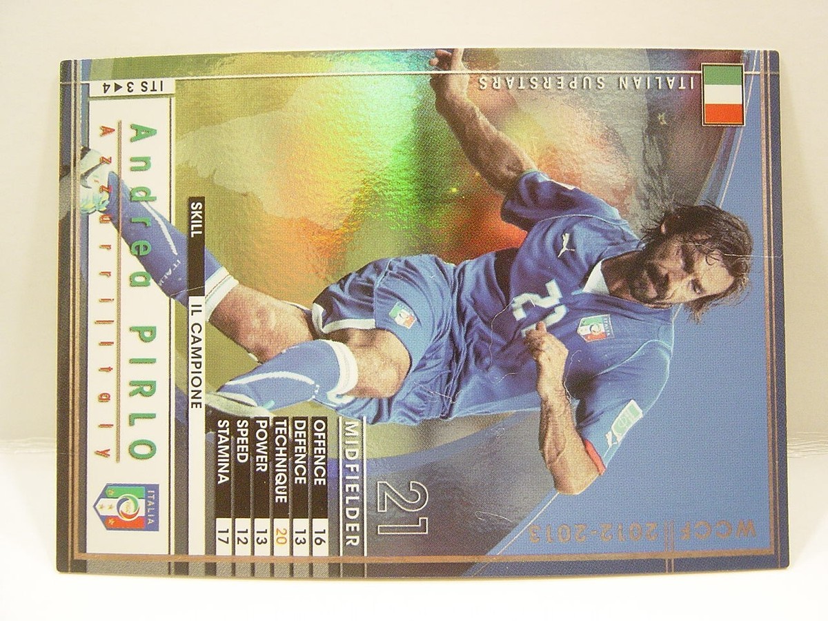 Panini WCCF 2012-13 ITS Andrea Pirlo 1979 Italy No.21