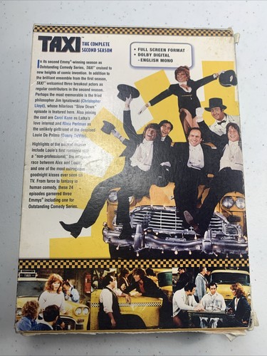 Taxi TV Series Complete First And Second Seasons DVDs Judd Hirsch Tony Danza - Picture 6 of 6