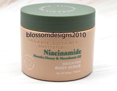 ORGANIK BOTANIK Australia Niacinamide Body Scrub SEALED
