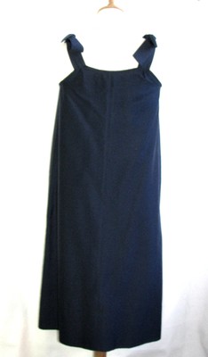 Robe Sonia Rykiel à Bretelles En Coton Et Soie - Bleu Nuit Taille 38 - Comme Neuve