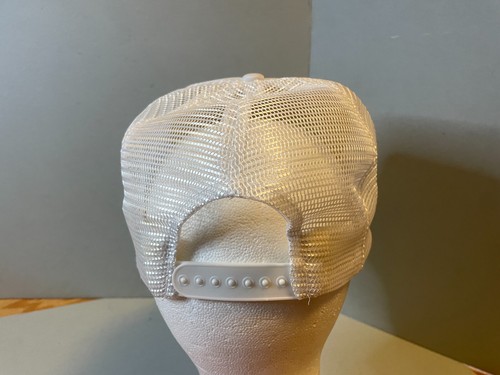 Vintage BALLWEG Dealer 1990 Chevrolet Silverado White hat mesh snapback trucker - Picture 3 of 7