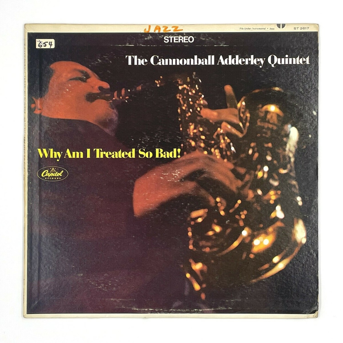 LP⭐️ザキャノンボール・アダレイWhy Am I Treated So Bad! Amazon