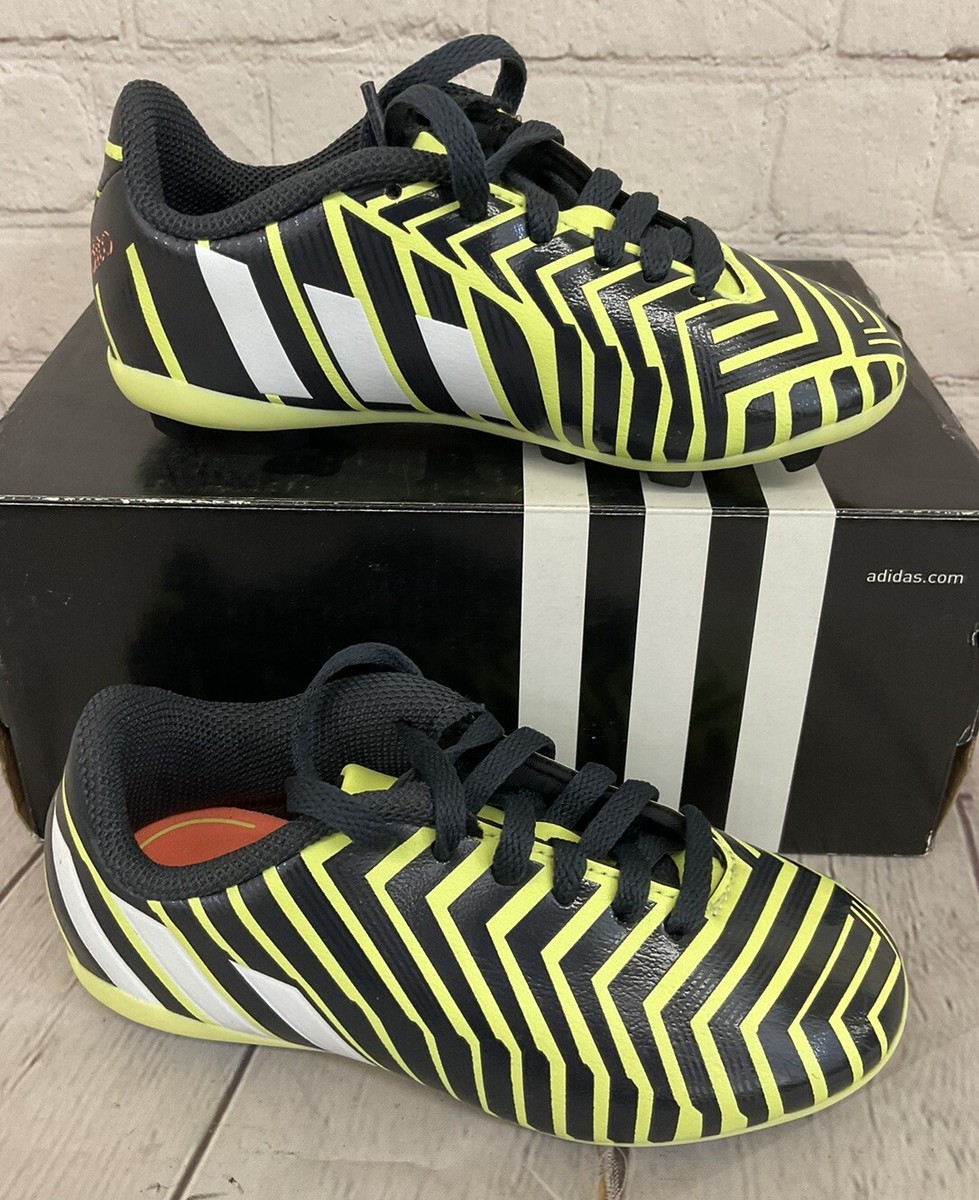 Adidas B44357 Predito FxG J Youth Kid's Soccer Cleats Yellow