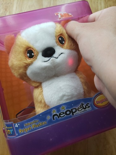 Neopets Interactive Doglefox Pet Pet Plush Doll IOB Lights Up/Makes Sound! - Picture 7 of 7
