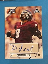 2021 PRO SET Football - Pick Your Card (Set Break) - Base Autos