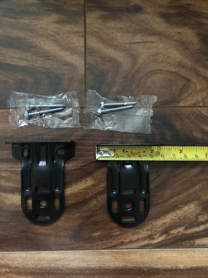 Soporte RollEase Skyline (un par/cantidad 2 cada uno) - Marrón Largo Foto 3 de 3