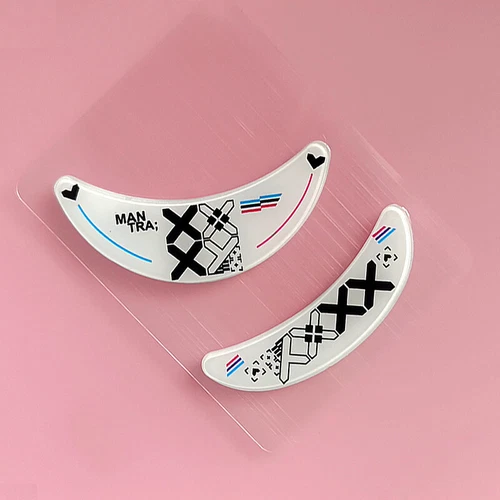 Glass Mouse Skates Glide Feet Pads Mouse Feet Sticker for VGN Dragonfly F1 _wa