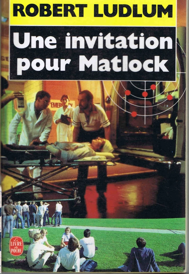 Robert Ludlum Une invitation pour Matlock Le livre de poche 1993 - Photo 1/1