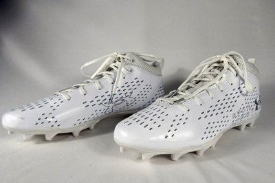 Under Armour Spot Light LowTop Texas Tech White Football Cleats Size 15