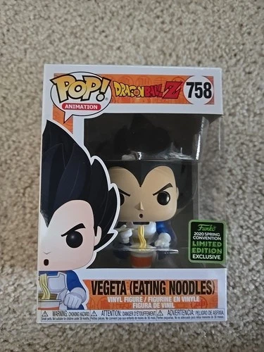 Funko Pop! Vinyl: Dragon Ball - Vegeta (Eating Noodles) - 758