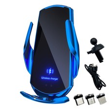 Wireless Car Charger Automotive Electric Induction 15W Wireless Charger Car V...