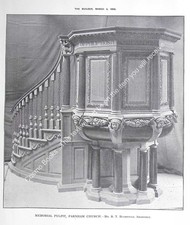 1899 : MEMORIAL PULPIT