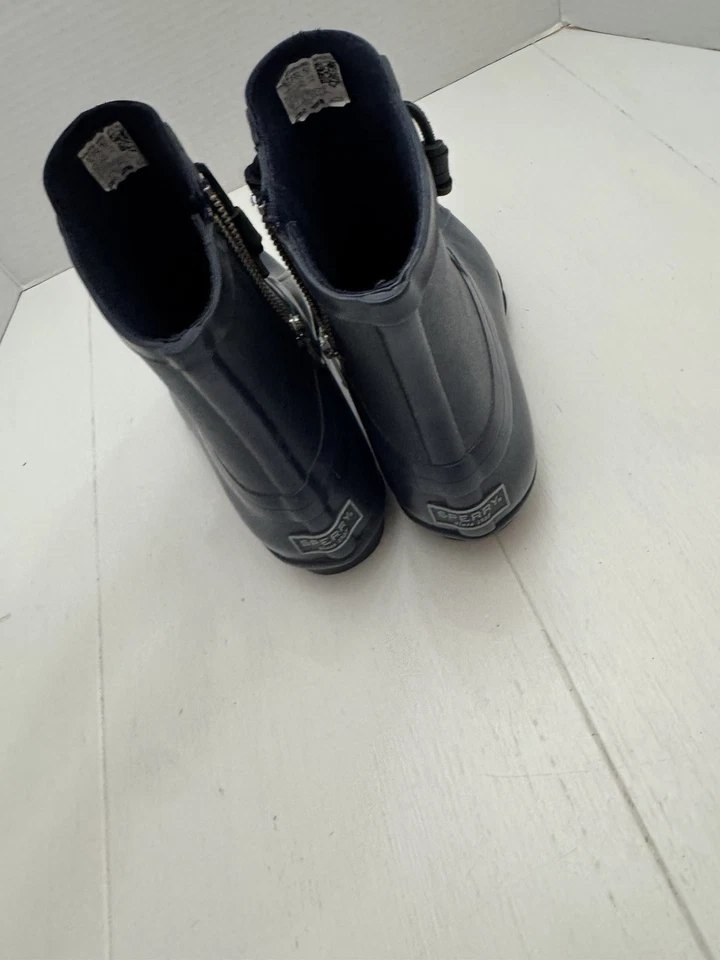 Botas Sperry Pato Agua Salada Talla 7 Azul Foto 4 de 4