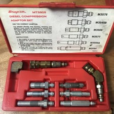 Snap-on Mt3509 Diesel Compression Adapter Set Incomplete