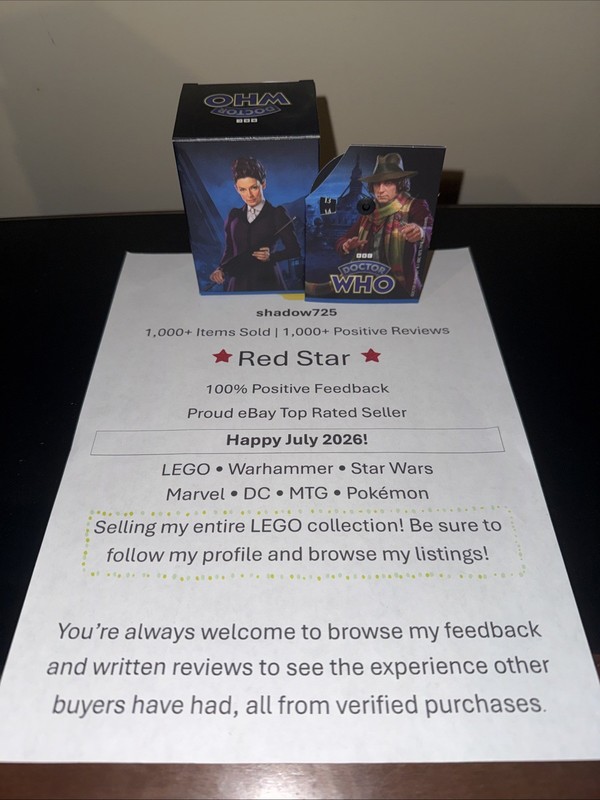 Magic The Gathering Doctor Who Blast From The Past Commander Deck 100% Complete!
