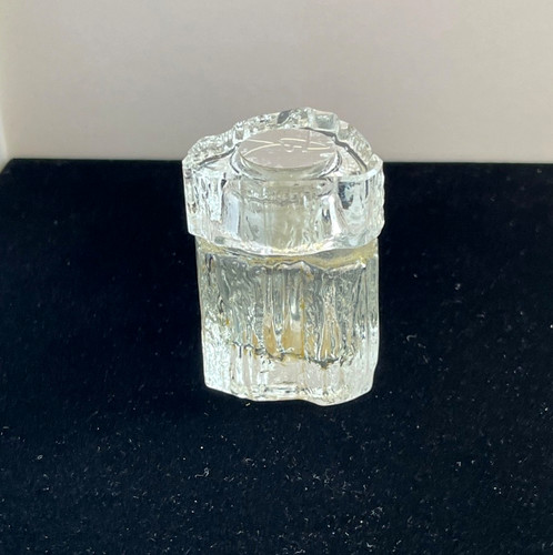 Essence Rare The Perfume Vintage .25 fl oz Houbigant Brand Glass Bottle Empty