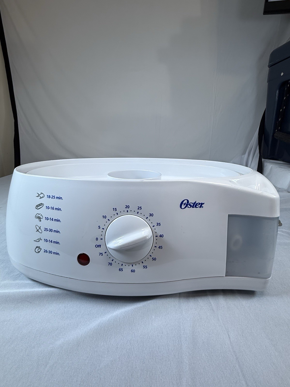 Oster Two Tier Food Steamer & Rice Cooker Model #5711 No Box