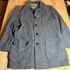 Vintage Pendleton Men's Wool Coat Size 44 Made In USA