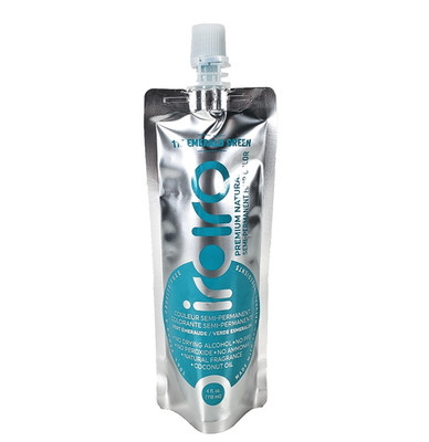IROIRO EMERALD GREEN #115 Semi-Permanent Hair Color 4oz