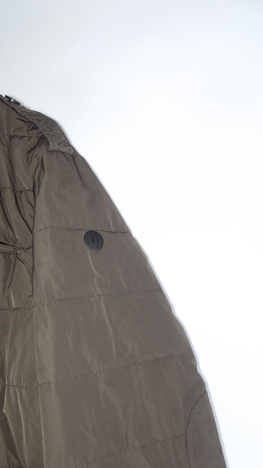 Trussardi Men's Brown Padded Jacket L Winter Down Padded Jacket image 5