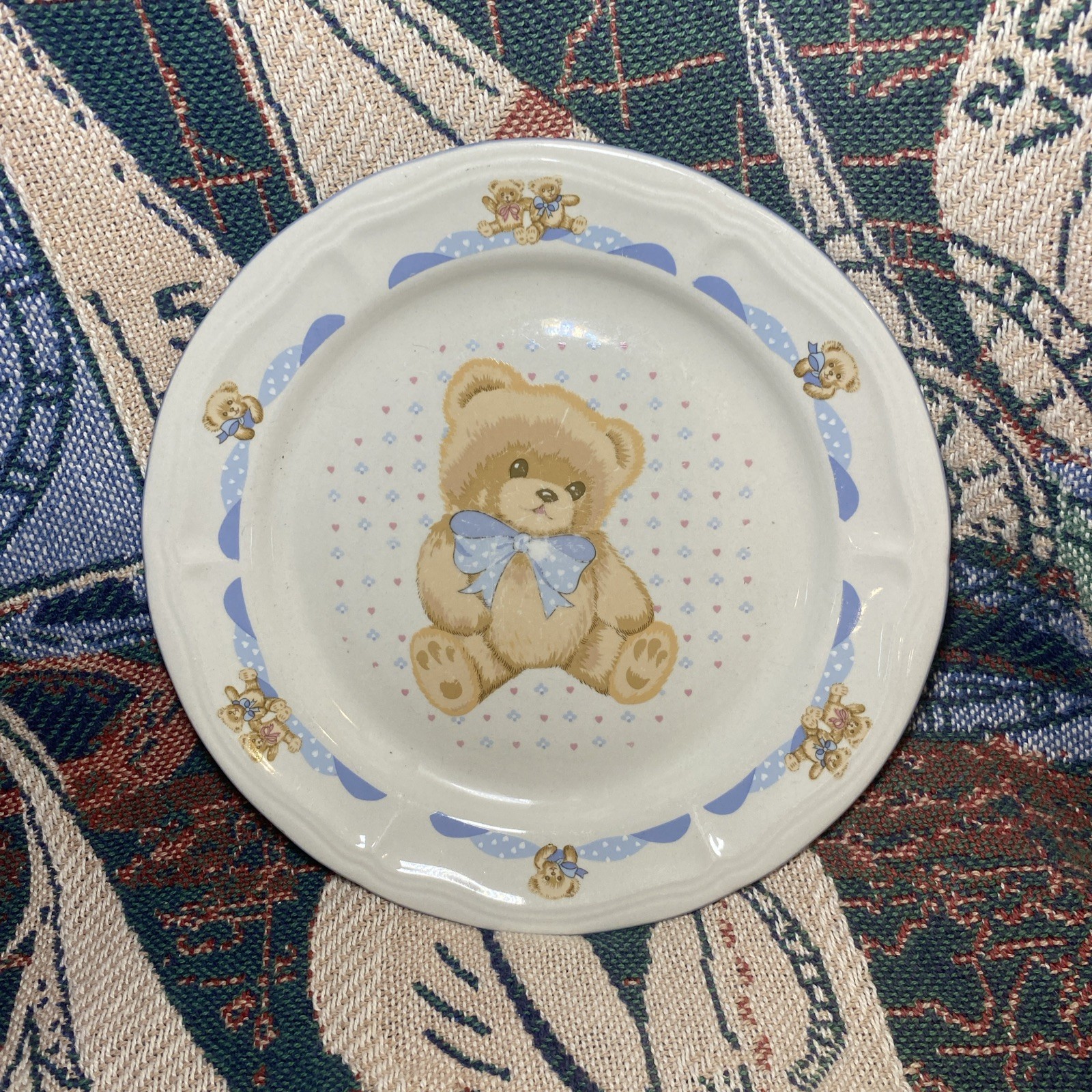 VTG Tienshan Theodore Country Teddy Bear 10 1/2