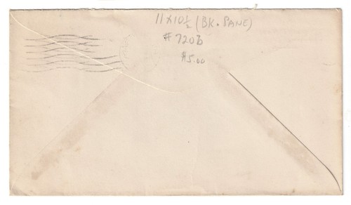 US Cover #720b "To P. R. Railway, Light & Power Co." Rio Piedras Postmark 1936 - Picture 2 of 2