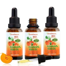 Pumpkin Seed Oil for Hair Growth 100 Pure Organic 3 Pack 30ml 