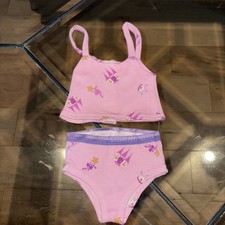Pink Princess Cami Underwear Set for American Girl 18'' doll Cami Panties
