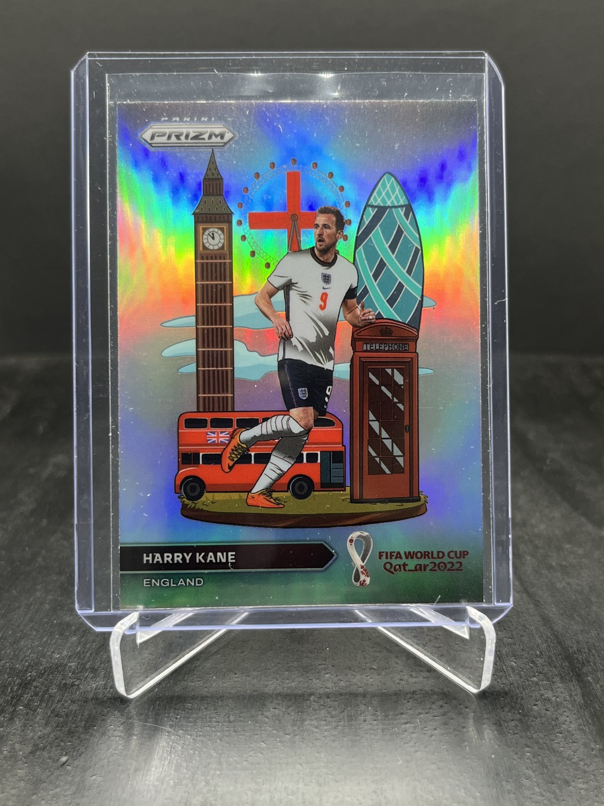 Harry Kane 2022 Prizm World Cup #9 National Landmarks /(SSP) Price