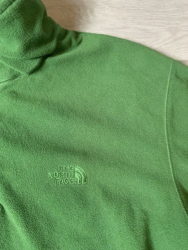 The North Face Sweater Mens Large Green Long Sleeve Pullover 1/4 Zip Outdoor - Picture 7 of 17
