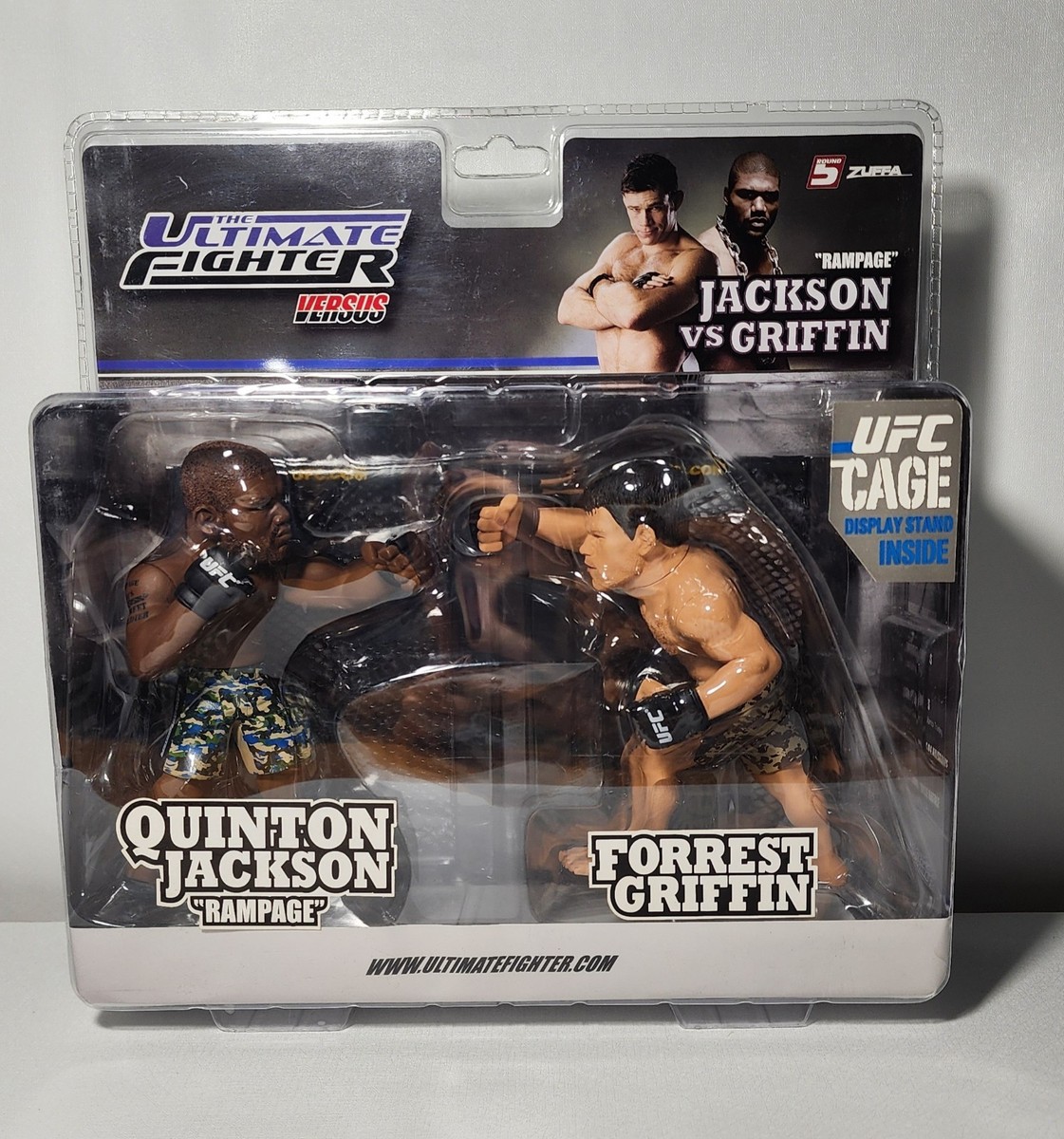 Round 5 UFC Ultimate Fighter Versus Quinton Jackson vs Forrest 