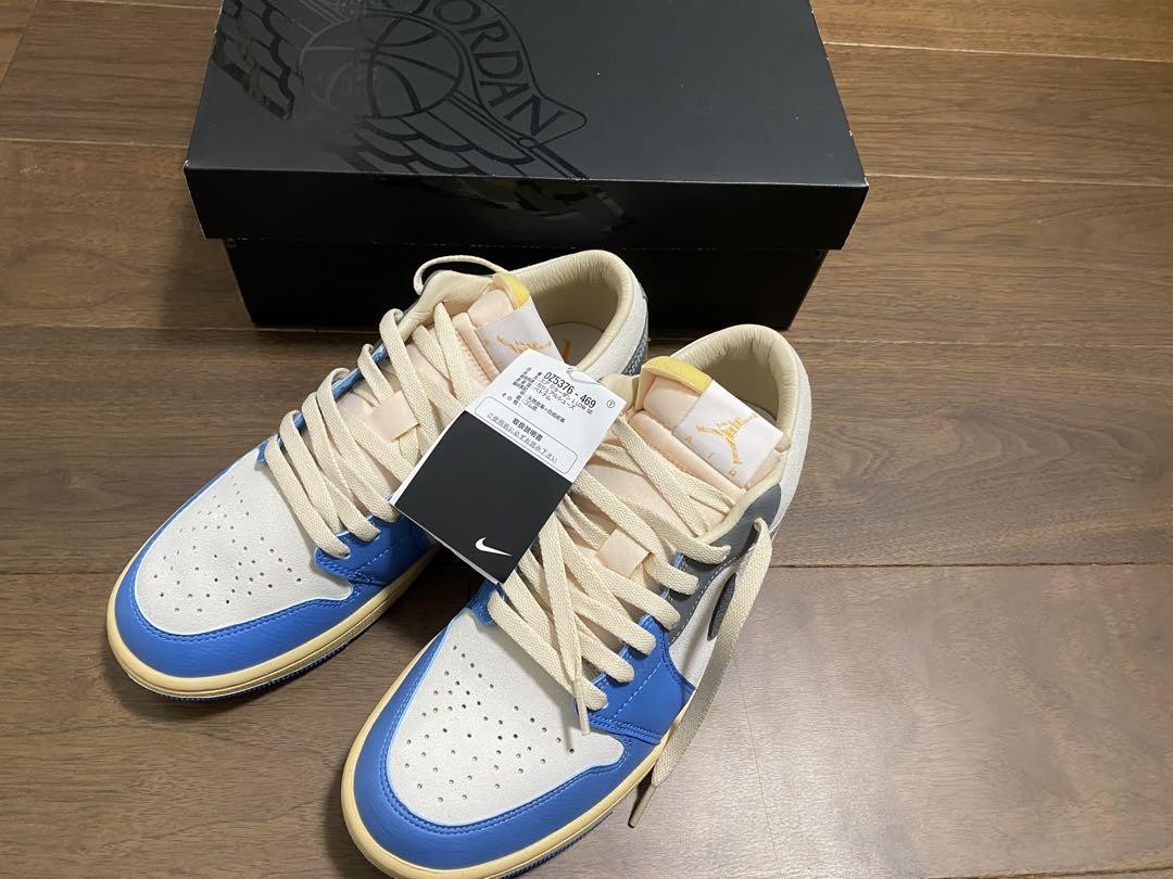 シューズ(男性用) Nike Air Jordan 1 Low \"Tokyo 96\" Nike Air Jordan 1 Low Tokyo 96 University Blue DZ5376-469