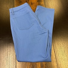 Talbots Slim Ankle Curvy Flawless Five Pocket Pants Women's Size 8 Blue