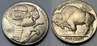 HOBO NICKEL COIN E T PHONE HOME ALIEN EXTRATERRESTRIAL BUFFALO GIFT FREE SHIPPIN