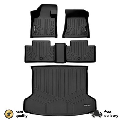 2019-2020 Infiniti QX50 Floor Mats Smartliner Custom Fit Liners Set Black Mat