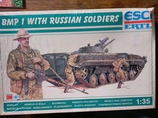 NMIB,1:35 SCALE,SOVIET BMP-1,3 RUSSIAN SOLDIE...