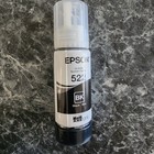 Epson EcoTank 522 BLACK Ink Bottle 65ml 50% used (exp 01/2028) — photo 1