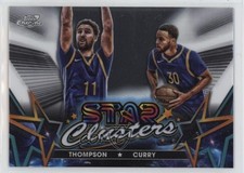 2023-24 Topps Cosmic Chrome Star Clusters Klay Thompson Stephen Curry #SC-3 1g2w