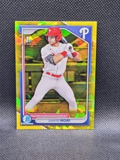 2024 Bowman Chrome Draft DANTE NORI sapphire yellow refractor - 17/75 - RC - 1st