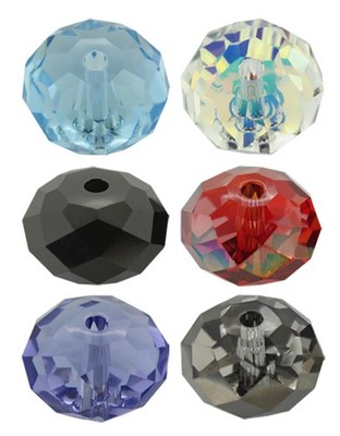 Superior PRIMERO 5040 Briolette 12mm Kristall Perlen * vielen Farben
