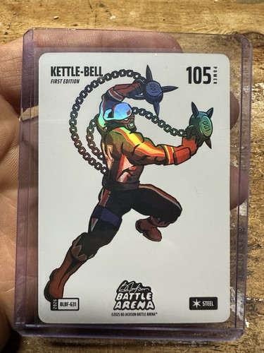 2026 Bo Jackson Battle Arena Blizzard Battlefoil Steel Kettle-Bell BLBF-631