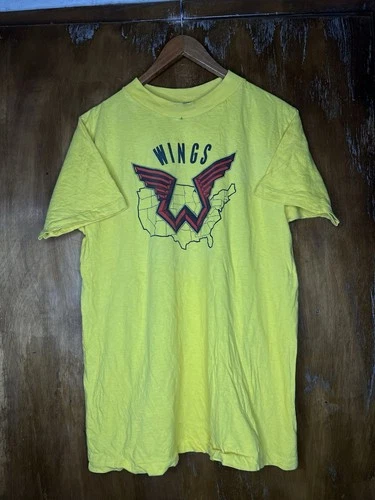 Paul McCartney Wings Over America Shirt Large 1970s vintage concert t-shirt, vintage, size L, single stitch, B+ condition