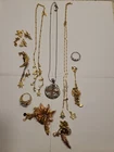 10 Vintage pieces of Kirk's Folly Jewelry Necklaces, Rings, Pins, etc.