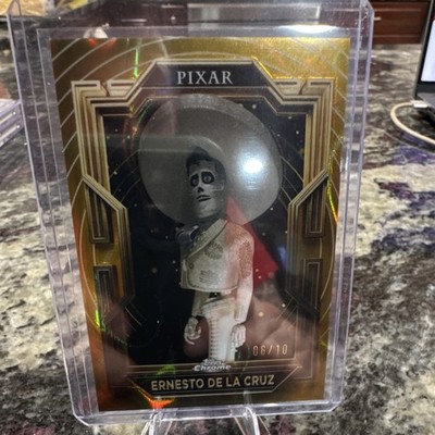 2025 Topps Chrome Pixar Ernesto de la Cruz Coco Serial Numbered Card #71