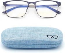 Clarity Blue Glasses, Automatic Adjustment Reading Eye Strain from Screen Compu