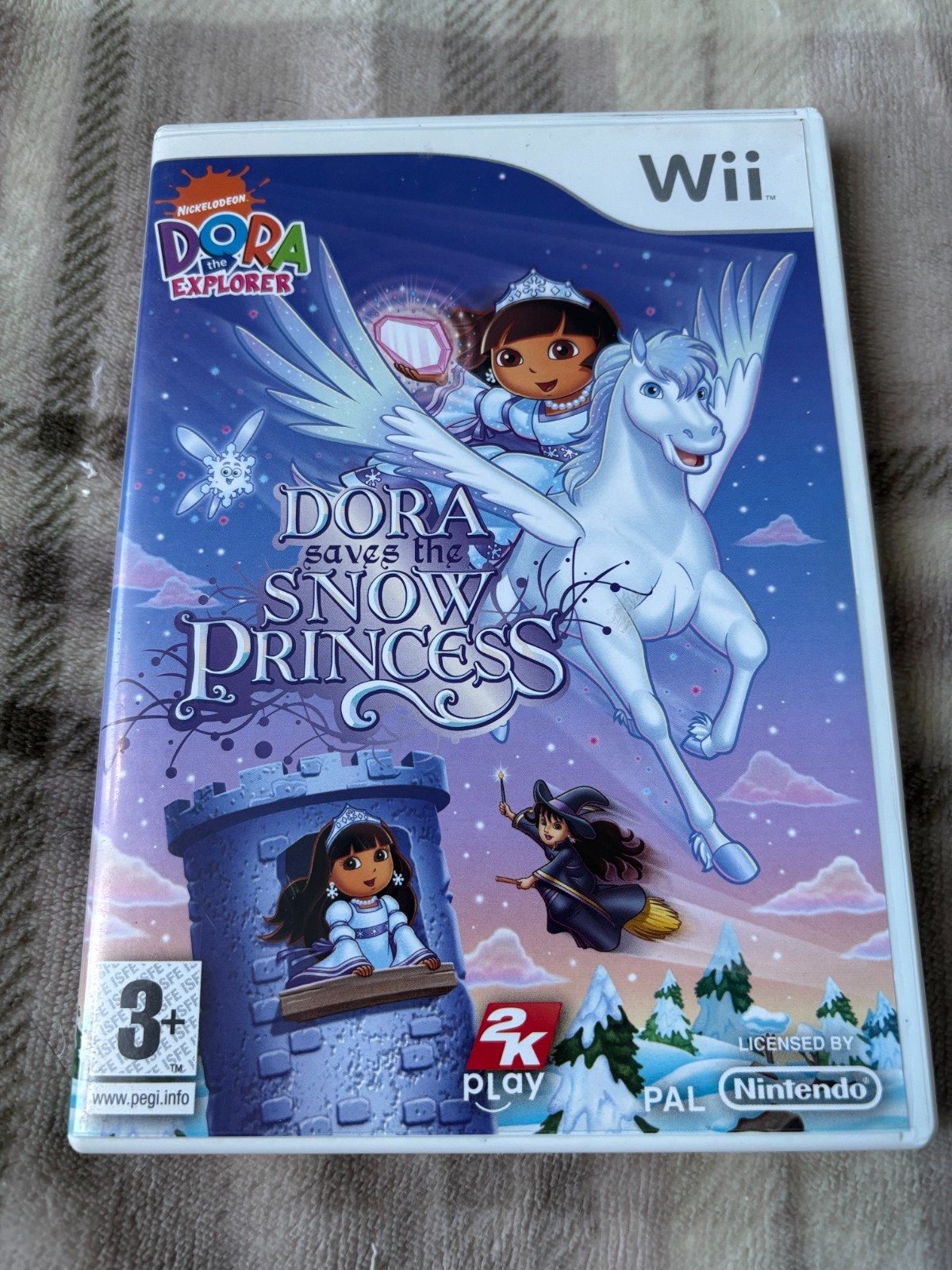 DORA SAVES THE SNOW PRINCESS  NINTENDO WII   DORA THE EXPLORER