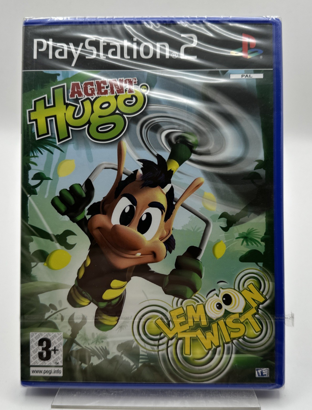 PS2 Agent Hugo Lemoon Twist, New And Factory Sealed