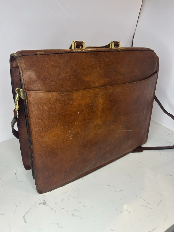 Mensajero/maletín de cuero Bosca Correspondent Foto 4 de 4