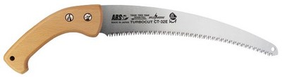 ARS ergonomisch gekrümmte Astsäge / Handsäge - verchromtes Sägeblatt
